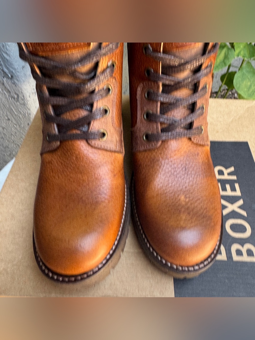 Bull Boxer Cassie Leather Heeled Lace Up Chelsea Boot - Picture 5 of 10
